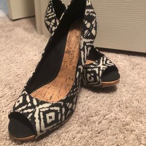 Black and white heels!